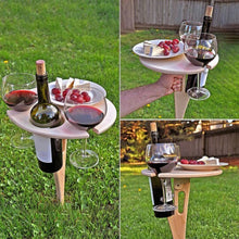 Load image into Gallery viewer, Outdoor Folding Wine Table
